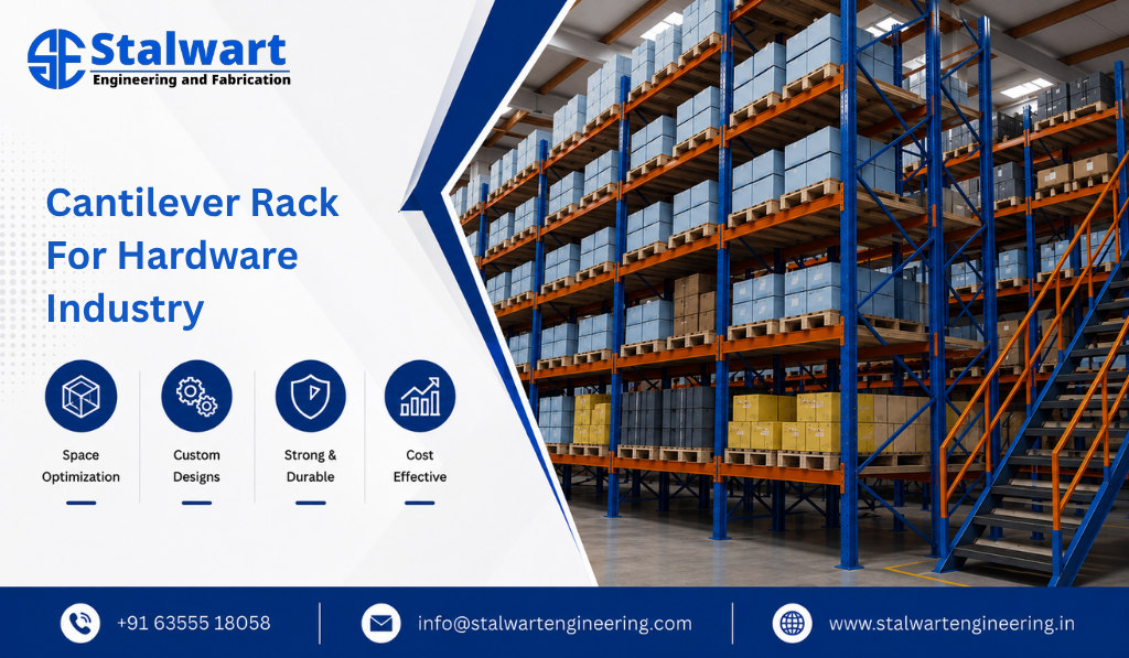 Cantilever Rack For Hardware Industry