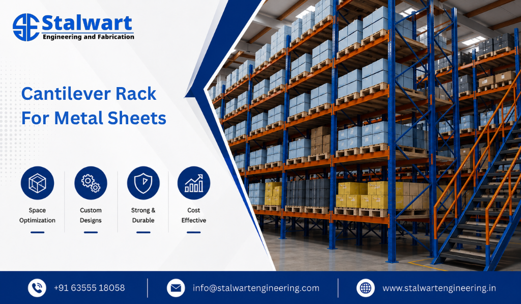 Cantilever Rack For Metal Sheets