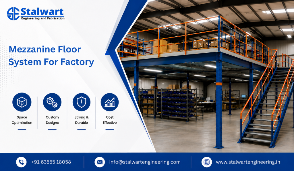 Mezzanine Floor System For Factory