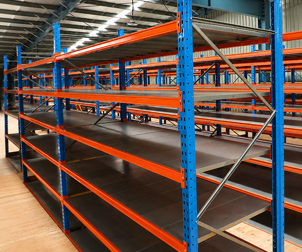 Shelving racks